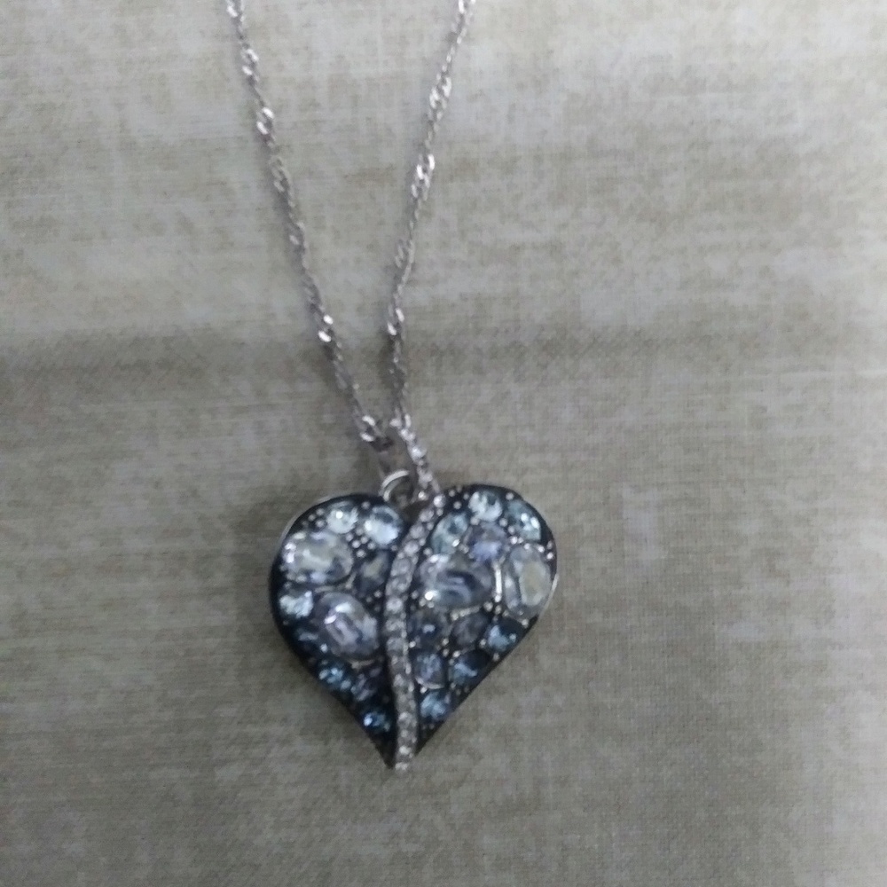 Brighton Trust Your Journey Ice Blue Rhinestone Ne